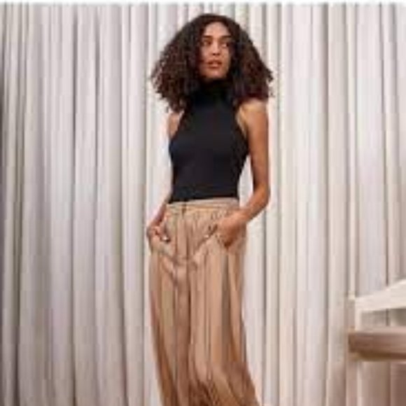 La Ligne Danny Sleeveless Turtleneck Top XL - Picture 5 of 6